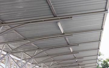 installing Glanrhyd metal roofing