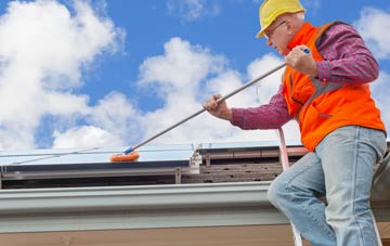Glanrhyd soft wash roof cleaning